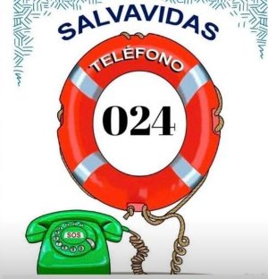 Teléfono contra el suicidio: 024